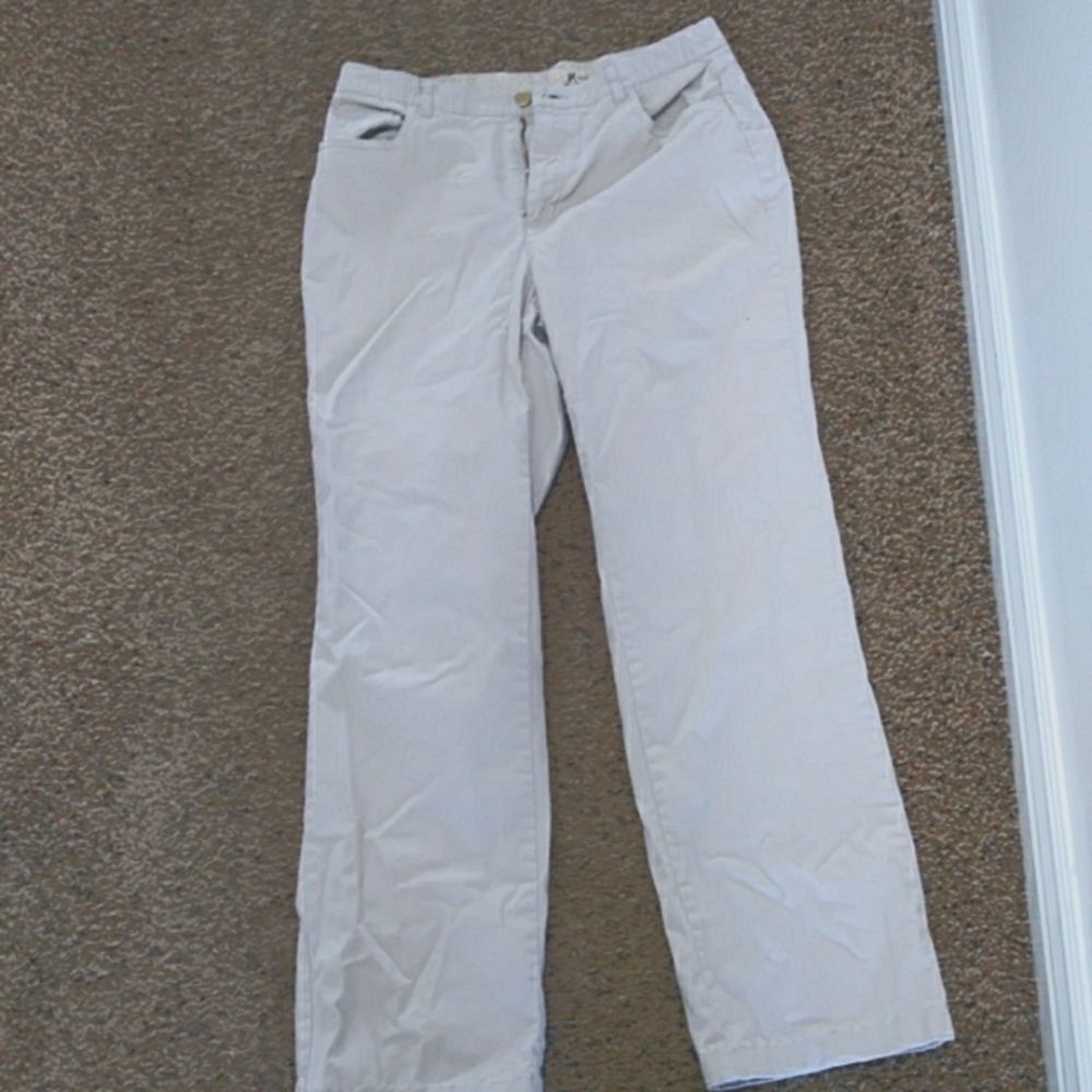 Jm collection creme jeans.